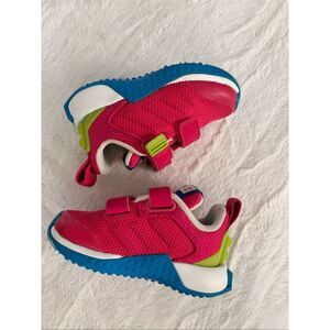 Adidas x LEGO Sport Pro CF Kids Shoes Size 6K Pink Green Blue GW8094